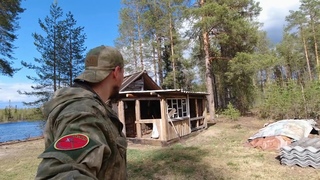 НАШЁЛ ИЗБУШКУ А ТАМ / ЗИМОВЬЁ НА ТАЁЖНОЙ РЕКЕ / ХОРОШАЯ ТАЁЖНАЯ ИЗБА / ЖИЗНЬ В ТАЙГЕ.