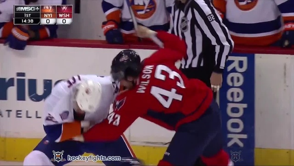Anders Lee vs Tom Wilson Apr 23,