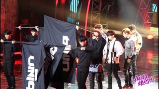 FancamUNIQ141210 UNIQ - Born To Fight + Falling In Love @ 2014 Young's Choice Award