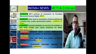 INOVA+ NEWS:  MCTI  & EMBRAPII #MCTI #EMBRAPII #lanamento #EstratgiaNacional #GovernoDigital
