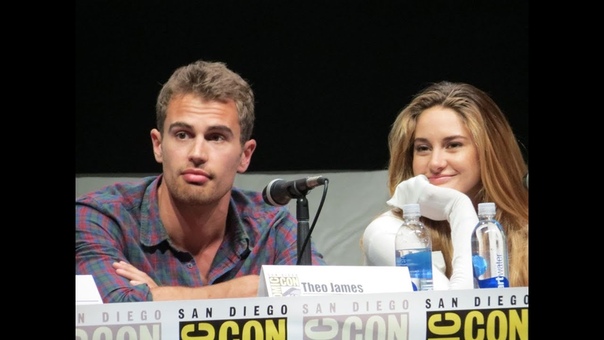 Divergent Cast at Comic Con Shailene