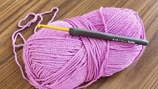 UNUSUAL Crochet Pattern! Only 1 Row! Very easy and very pretty ! Crochet