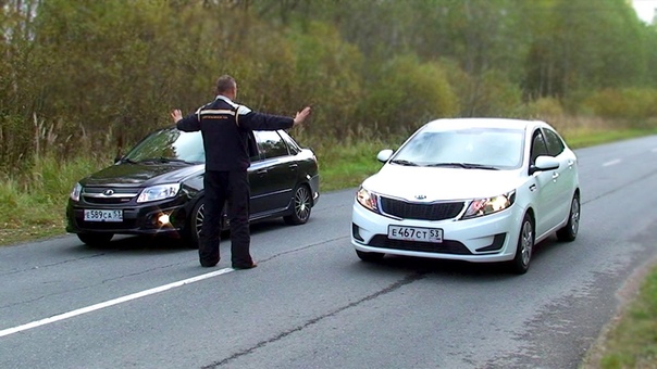 KIA Rio 1, 4 vs Granta