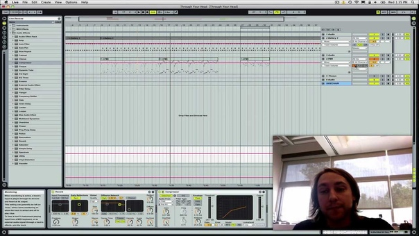 Sidechained Reverb for sweet synth