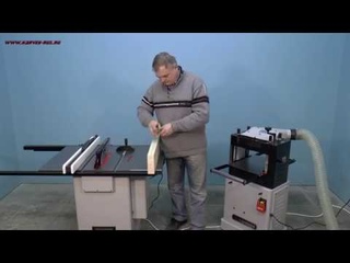 Изготовление мебельного щита на станках Warrior W0206 и W0702
