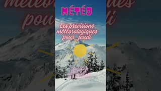 Le Dpartement Mtorologique mto  Les prvisions mtorologiques pour  jeudi
