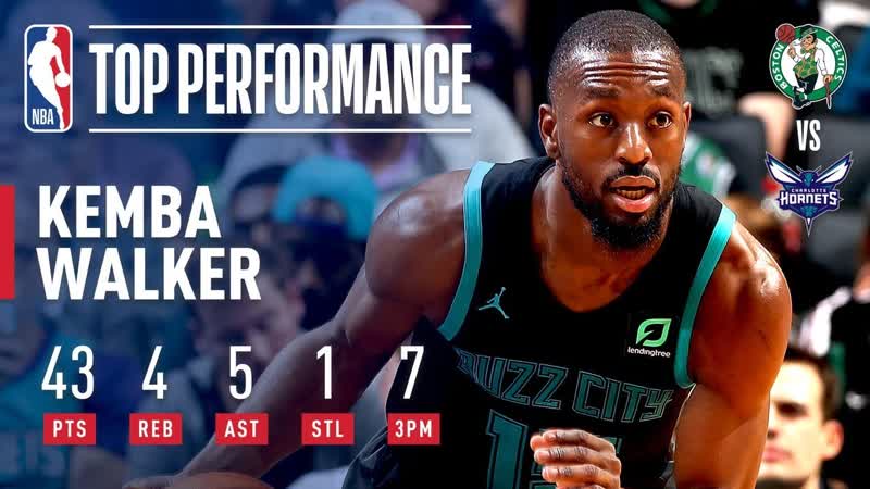 Kemba Walker Follows Up His 60 Point Performance with 43 POINTS , November 19,