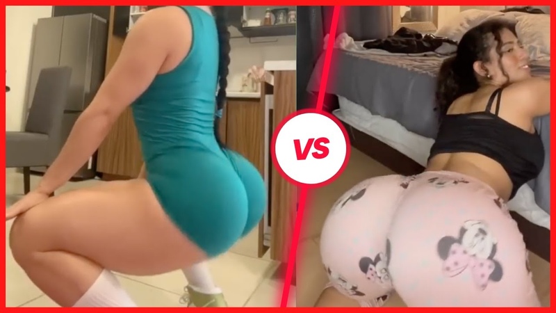 HAND ON KNEES VS ON THE FLOOR TWERK WAR,