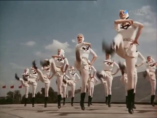 Танцевальная группа Ленинградского мюзик-холла 1969