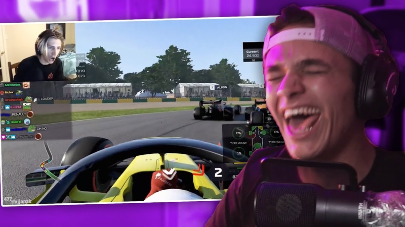 Lando Norris Reacts to the FUNNIEST F1 Twitch