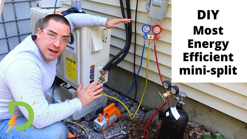 DIY Mini Split Heat Pump, Full Installation, 2021 You