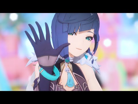 4 K, Genshin Impact MMD Yelan, SHAKE