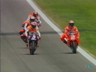 1999 Catalan 500cc Motorcycle Grand Prix (Spanish commentary)