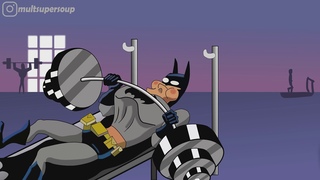 Бэтмен против Штанги  Batman vs Barbell
