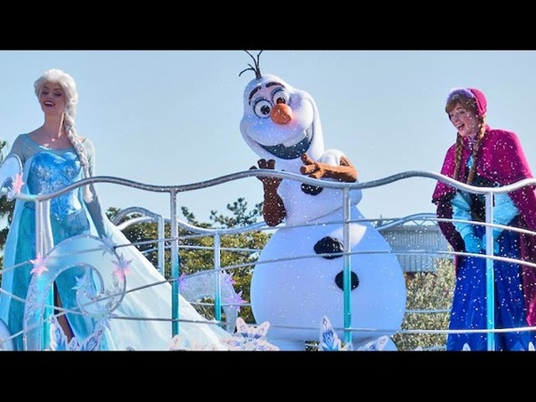 NEW Frozen Fantasy parade at Tokyo Disneyland with Anna, Elsa,