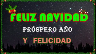 Feliz Navidad, prspero ao y felicidad (en espaol) con letra by Martn Calvo