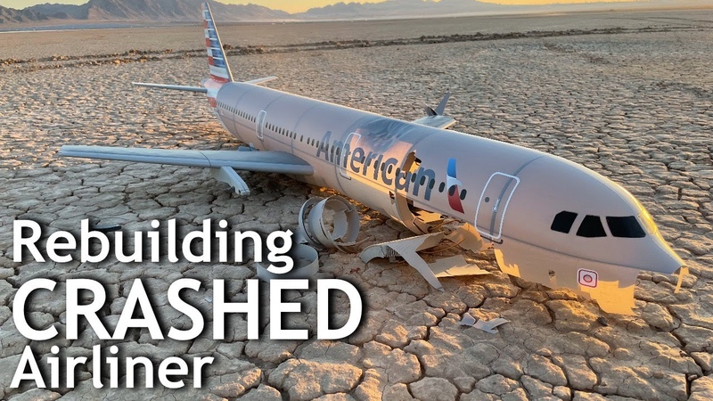 Can I FIX this 3 D Printed Airliner after BIG