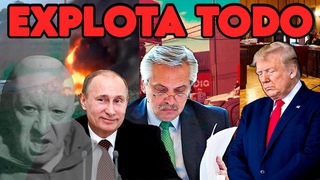 🔴 PUTIN mató a PRIGOZHIN | MÁS SAQUEOS en ARGENTINA | TRUMP se ENTREGA, enfrenta 500 AÑOS de CÁRCEL