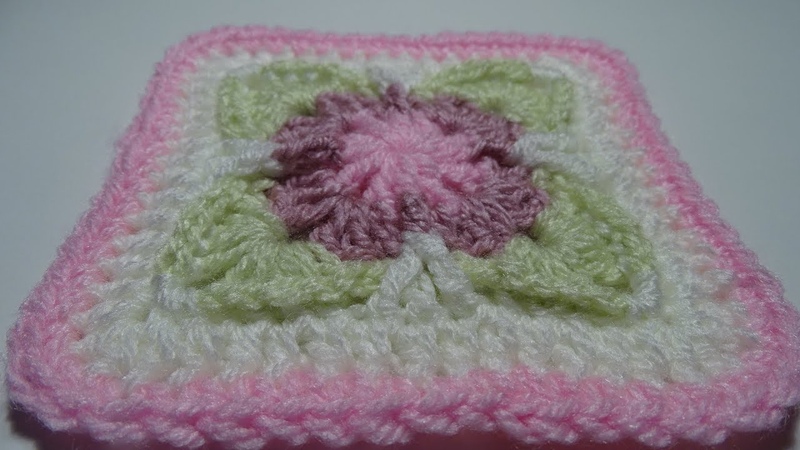Crochet Square Tutorial My first video in