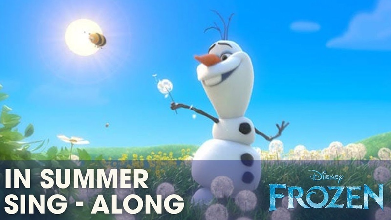 FROZEN, In Summer Sing a long with Olaf, Official Disney