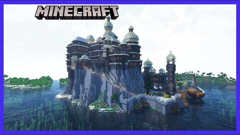 Meghada Castle Epic Indian Fusion Fantasy Fort Citadel Minecraft Build on a Mount Music