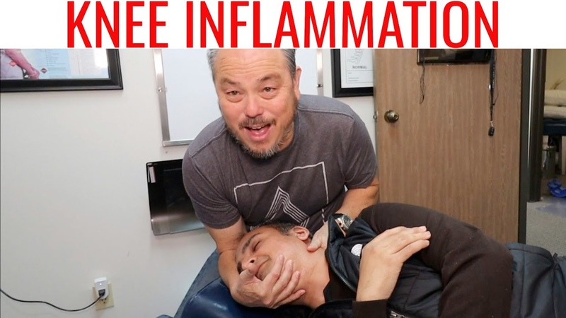Knee Pain fixed by Chiropractor Neck Cracking in 13 minutes Part 1,