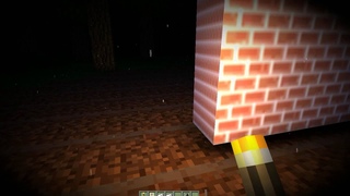 SlenderCraft  скучная породия на хоррор типо карты майна