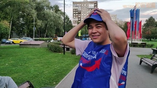 Общение с агитаторами партии Единая Россия