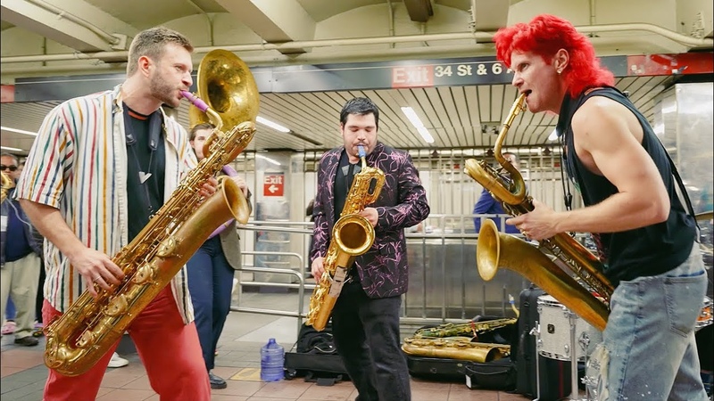 Lucky Chops Funkytown w, Leo P and Adrian Condis ( Live in the NYC