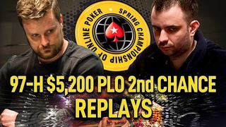 SCOOP 2020 #97-H $5k ME PLO ClockWyze | krakukra | SamRostan Final Table Poker Replays