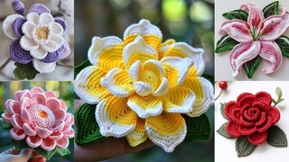 Adorable Crochet Flower Ideas | DIY Floral Decor