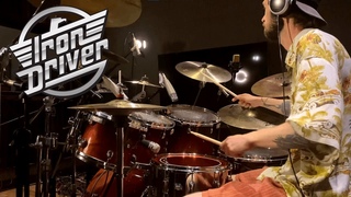 Iron Driver drums recording session