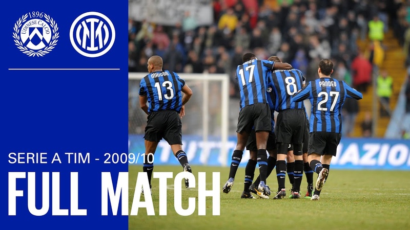 FULL MATCH, UDINESE vs INTER, 2009, 10 SERIE A TIM MATCHDAY