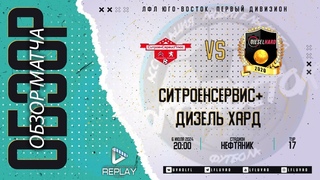 . СитроенСервис+ - Дизель Хард. Лучшие моменты матча