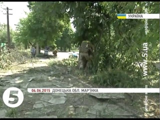 Вночі бойовики намагалися прорватися в Мар'їнку