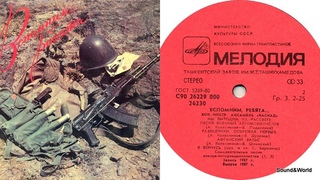 Каскад  Вспомним, Ребята (Vinyl, LP, Red Labels) 1987.