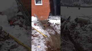 Зимний монтаж септика