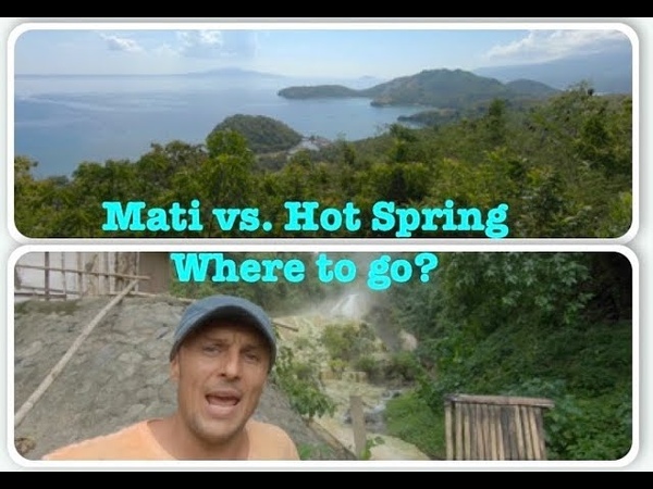 Mati and Sulfuric Falls Mainit Hot Spring Philippines (Русские