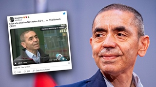 Nicht geimpft Von wegen! Warum Sie diesen Posts ber Biontech-Chef Ugur Sahin nicht glauben sollten