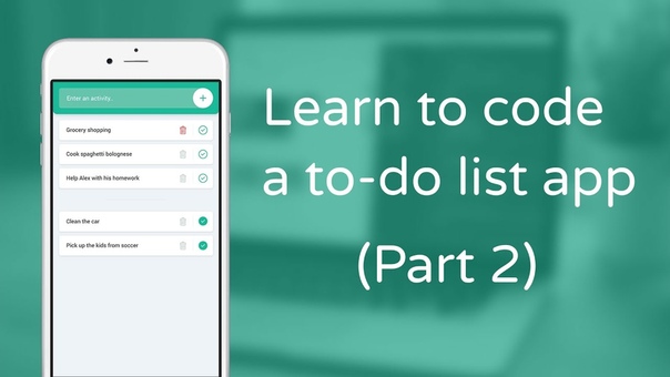 Learn to code a to do list app in Java Script Part