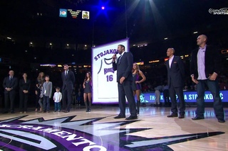 The Sacramento Kings Retire Peja Stojakovic's Jersey