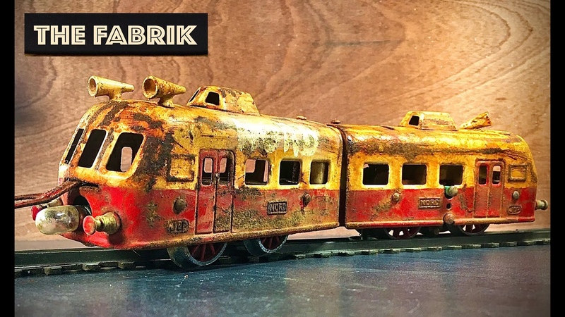 1950s JEP locomotive Nord autorail Model Train