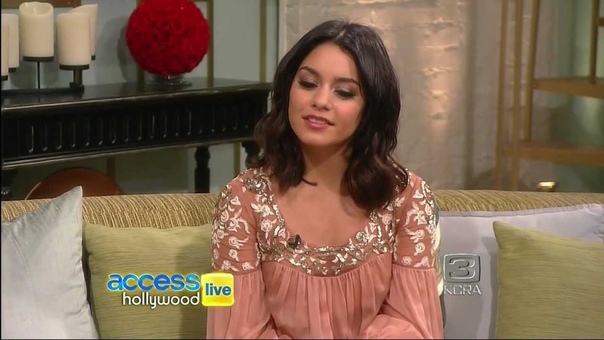 Ванесса Хадженс на тв шоу Access Hollywood