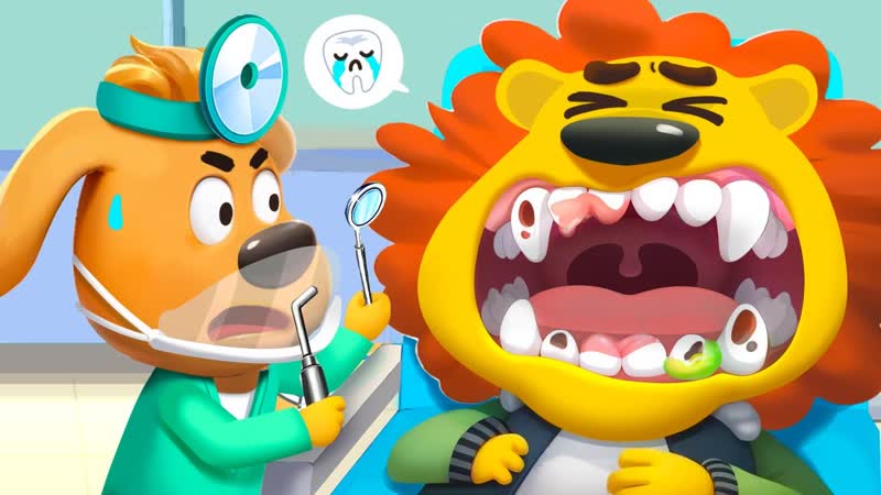 Dentist, I Have a Toothache, Good Habits, Kids Cartoon, Sheriff Labrador, Baby