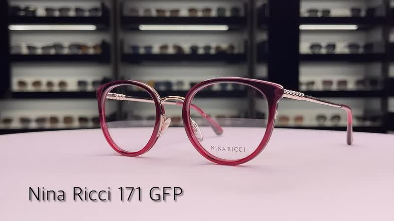 Встречайте оправу Nina Ricci 171 GFP символ безупречного стиля и