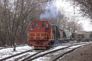 Маневровый тепловоз ТГМ23Б-3079