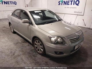 Авторазбор Toyota Avensis 2 2007 1.8 1ZZFE МКПП 5ст цвет 6T1 пробег 155т