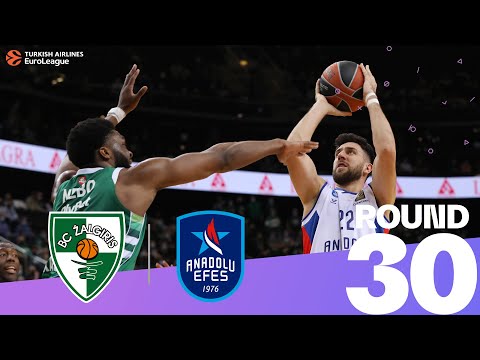 Efes dominates in Kaunas , Round 30, Highlights, Turkish Airlines Euro