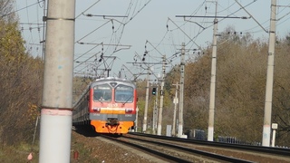 Электропоезд ЭД4М-0262 сообщением Сергиев Посад - Москва
