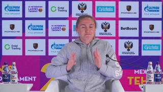 Пресс-конференция Aлександры Cаснович | Aliaksandra Sasnovich #SPBLT2022